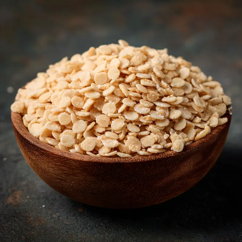 Jowar flakes in a bowl